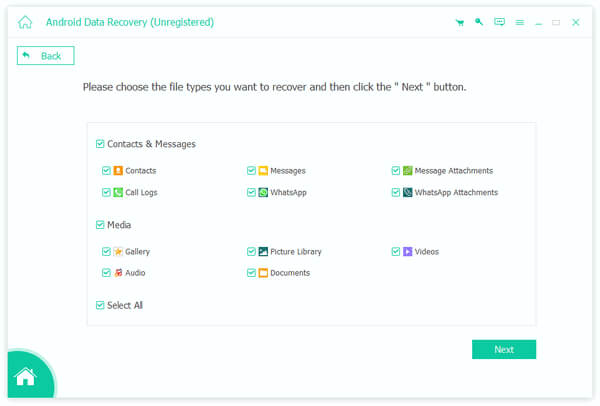 Select Data Types