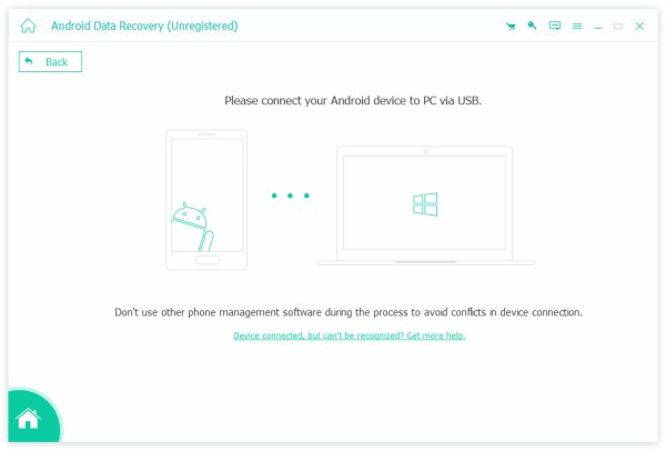 打开适用于Windows的Android数据恢复