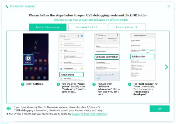 easeus mobisaver for android asking for usb debugging