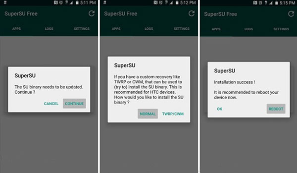 Update SuperSU Binary