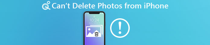 cant delete photos from iphone