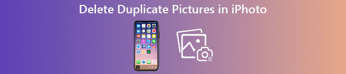 how to delete duplicate pictures in iphoto