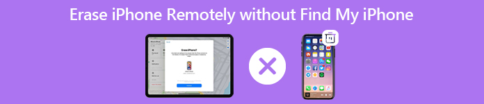无需查找我的 iPhone 即可远程擦除 iPhone