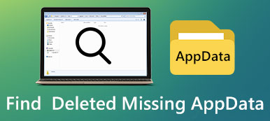 Find Deleted Missing AppData