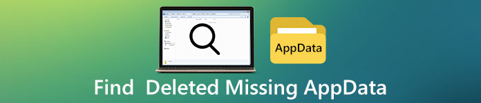 Find Deleted Missing AppData