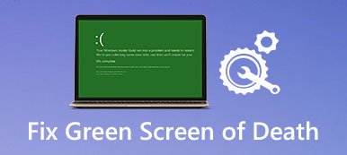 Fix Windows 10 Green Sscreen of Death