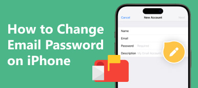 Change Email Password iPhone