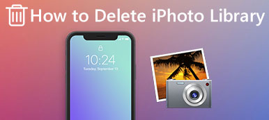 delete iphoto library