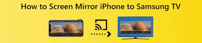 如何屏幕镜像 iPhone 到三星电视