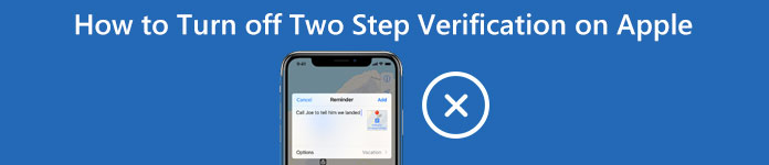 Remove Two-Step Verification on Apple Devices