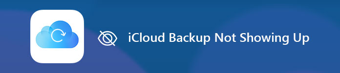 Fix iCloud Backup not Showing Up