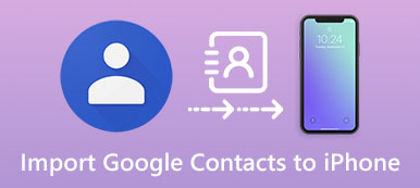 Import Google Contacts to iPhone