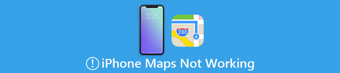 iPhone地图不起作用
