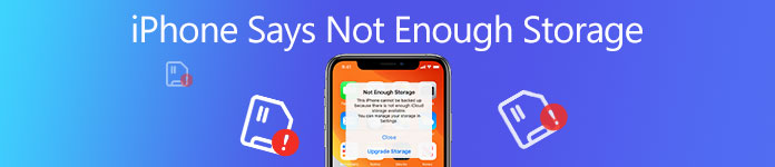 iPhone Says not Enough Storage, How to Get More Space