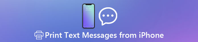 Print Text Messages from iPhone