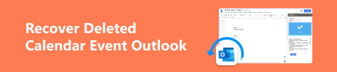Recover Deleted Calendar Event Outlook