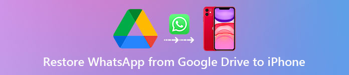 Restore WhatsApp from Google Drive to iPhone