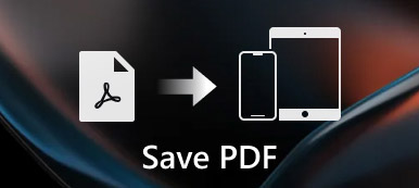 how to save pdf on iphone