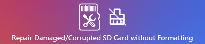 Reparer skadet SD-kort gjenopprett data fra ødelagt