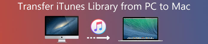 how to transfer itunes library to another computer mac