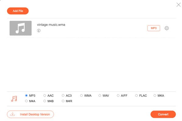 Load WMA files