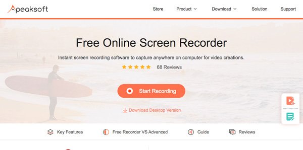 free for apple download Apeaksoft Screen Recorder 2.3.8