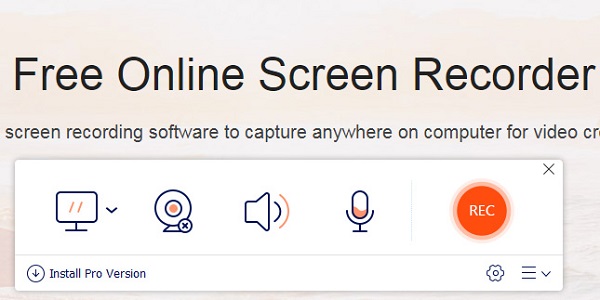 Screen recorder launcher