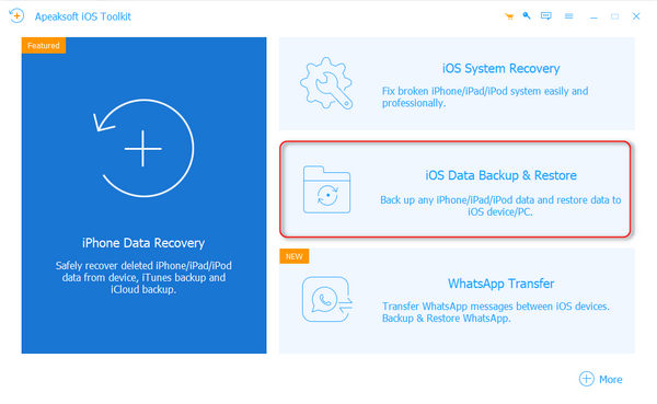 Choose Ios Data Backup Restore