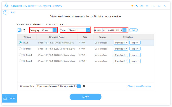 Set Device Category