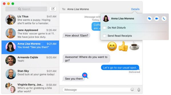 how to view deleted imessages on mac