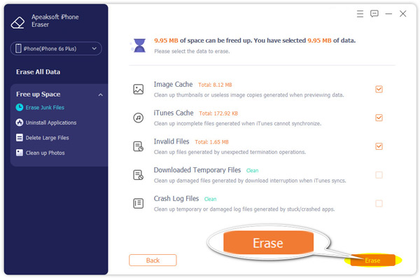 Erase Junk Files