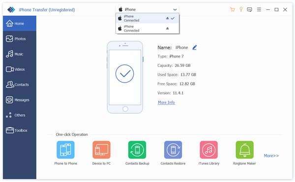 Connect Two iOS Devices