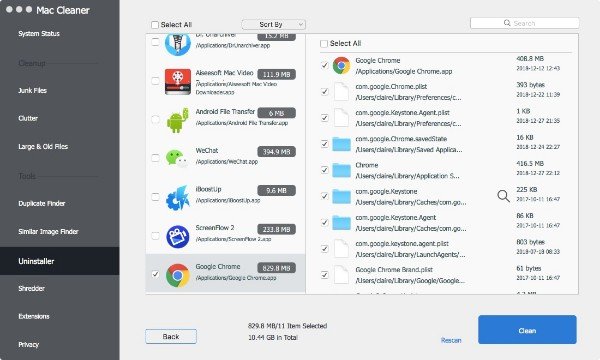 i remove mac cleaner from google chrome