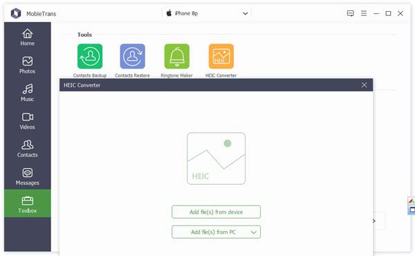 HEIC Converter tool