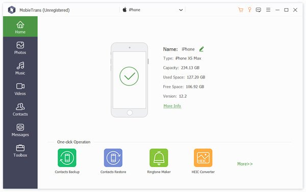 MobieTrans 2.3.8 for apple download