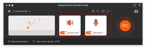 Audio microphone sound