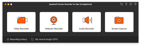 Recorder any audio or video on Mac