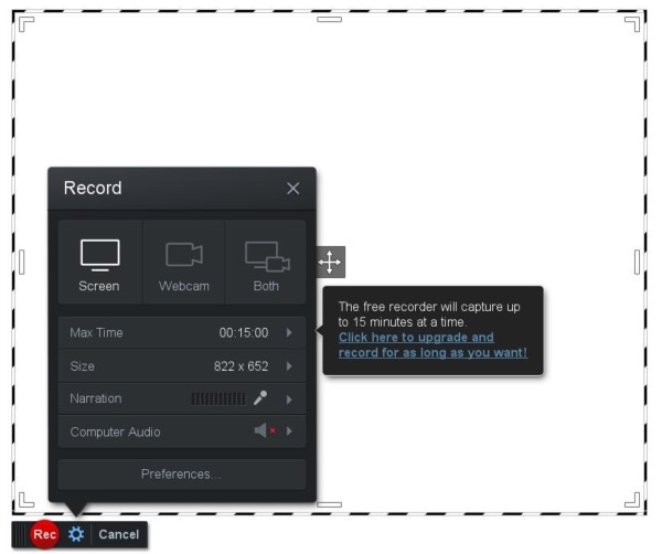 castomatic screen recorder