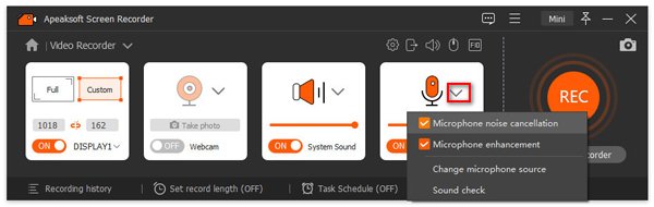 Microphone Enhancement