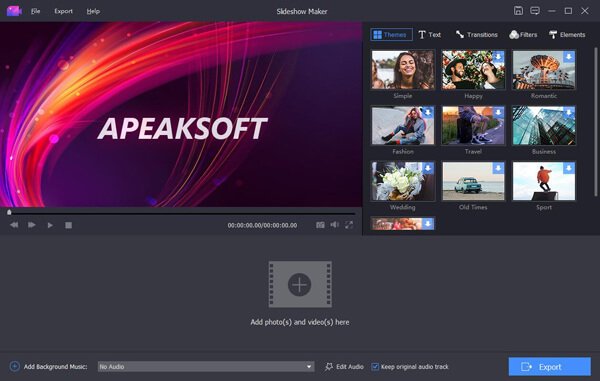 Apeaksoft Slideshow Maker