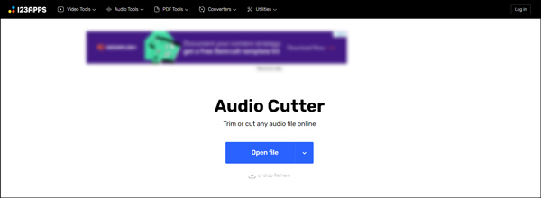 123apps Audio Cutter