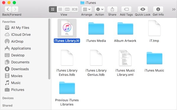 Access iTunes Libraryitl Mac