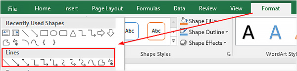 Add Lines to Fishbone Diagram Excel