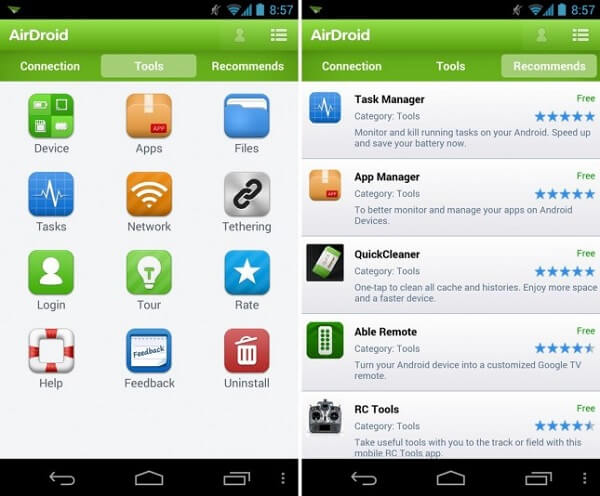 airdroid alternative sms mac