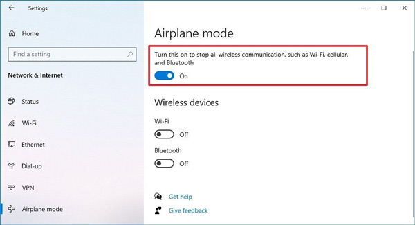 Airplane Mode PC