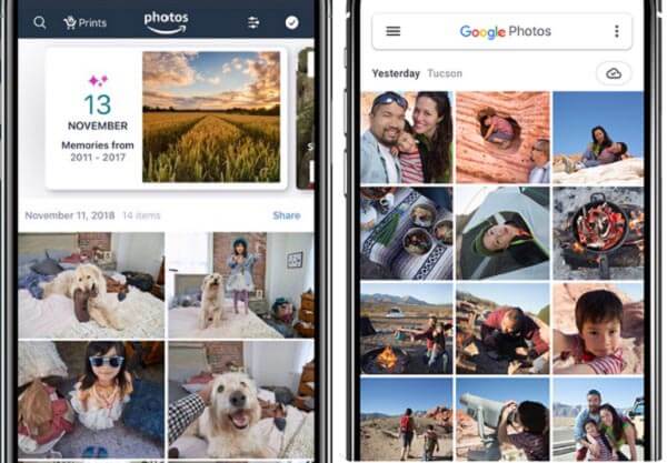 Amazon Photos和google Photos Services的整体比较