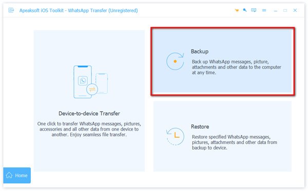 Apeaksoft Backup