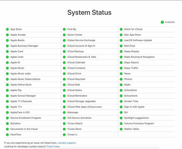 Apple Servers