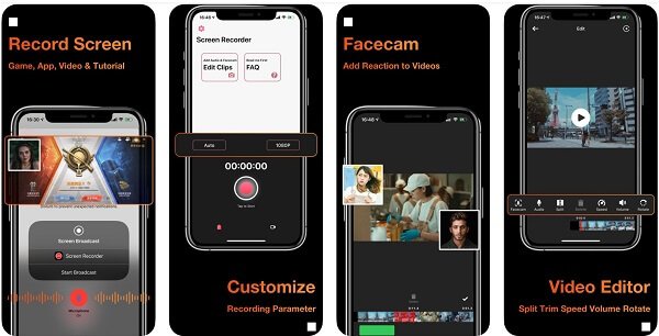 facecam and screen recorder pc