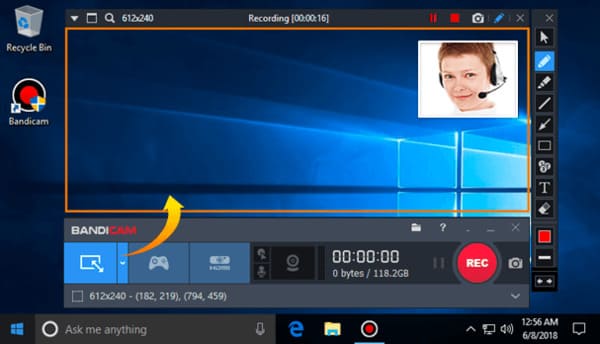 bandicam screen recorder alternative